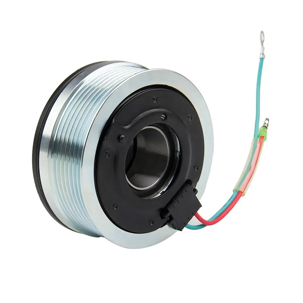 2004918AM 38810RNAA02 38810RRBA01 A/C طقم قابض الضاغط لـ 2006-2011 Honda Civic 1.8L Sanden Trse07 4901 أو 4918 أسود #2