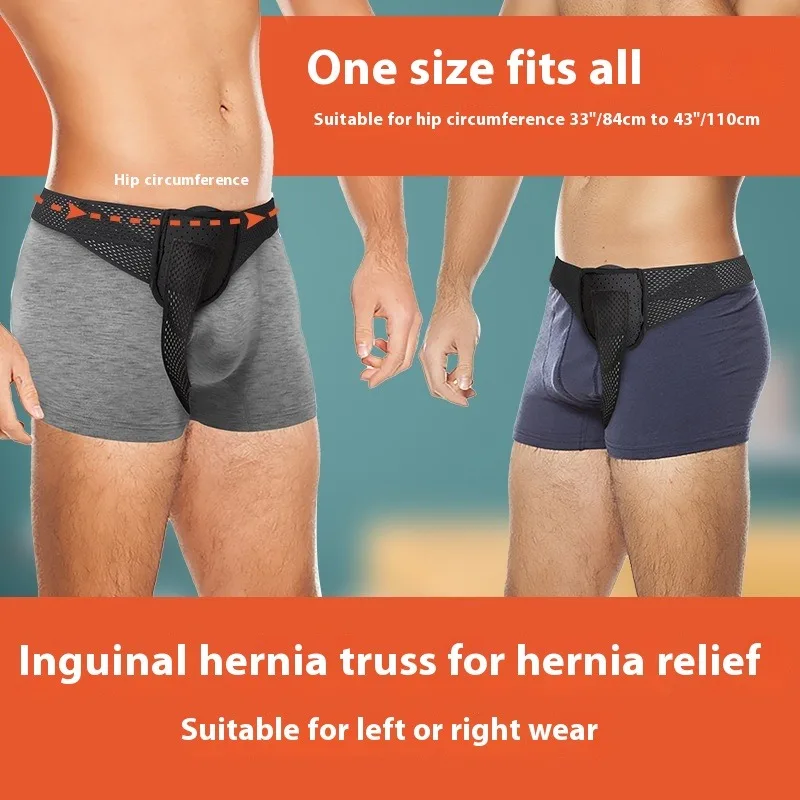Inguinal Hernia Belt Adjustable Groin Support Single Side Waist Strap Men Women Comfortable Relief New Products Selling Well