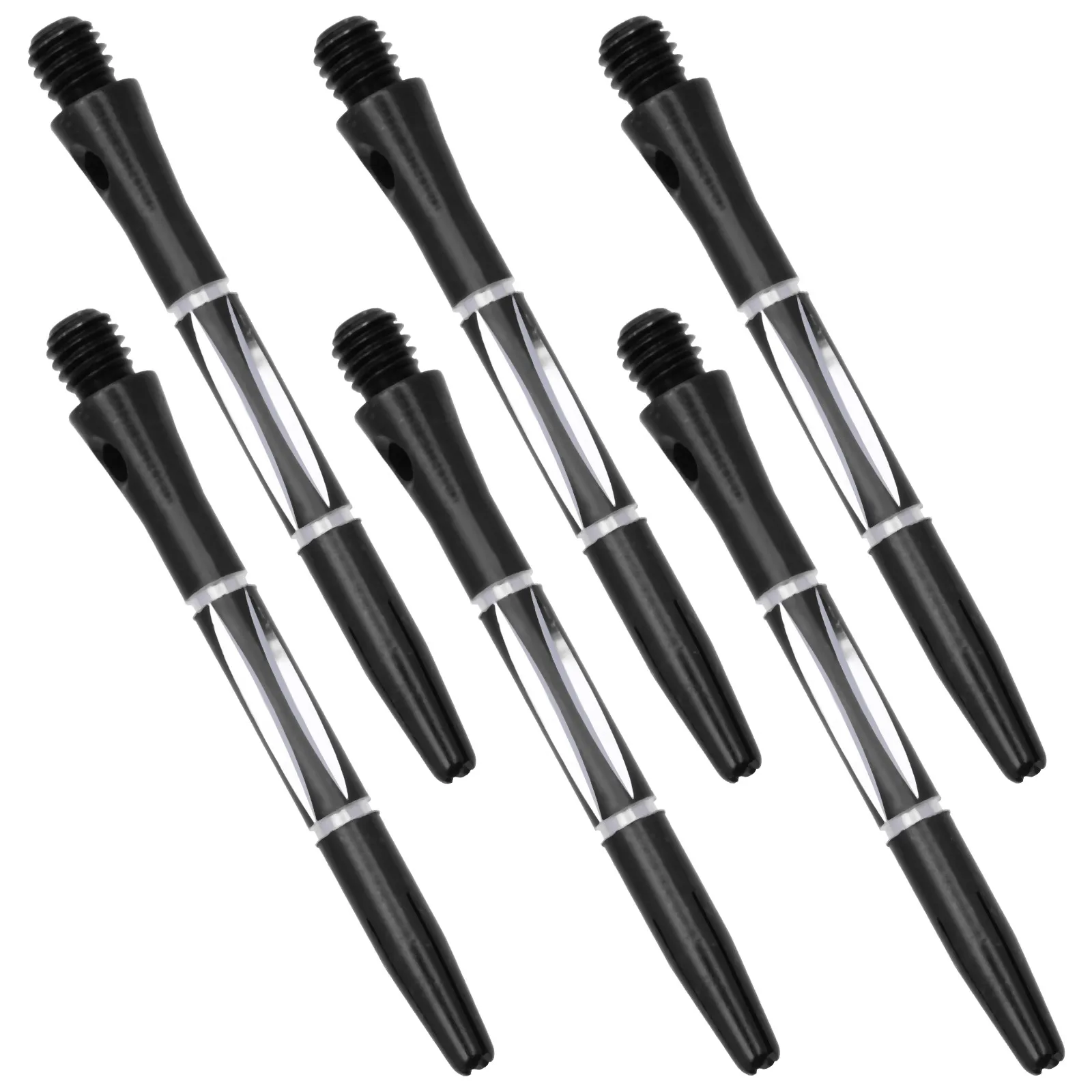 

6 Pcs Aluminum Alloy Dart Rod Shaft Outdoor Metal Replacement Kit Stem Accessories