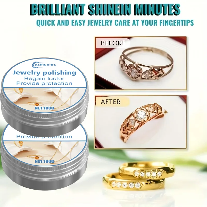 

High-Grade Gold Silver Jewelry Cream - Refurbishment Maintenance Lustrous Shine