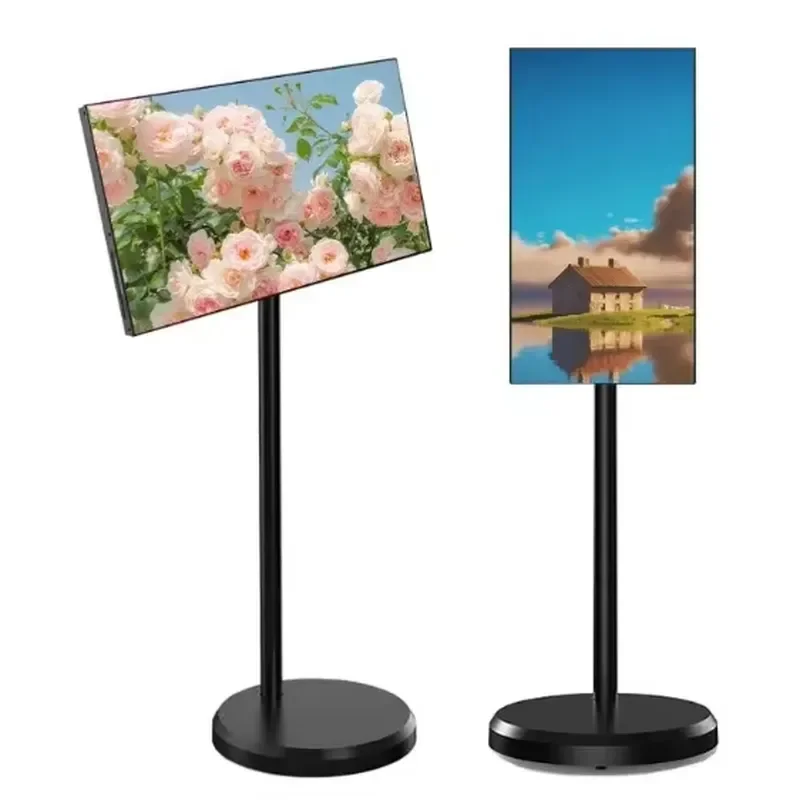 32 Inch Por Smart Full Motion Stand Wireless Display for Streaming Gaming Work Home Office Multi Purpose Use