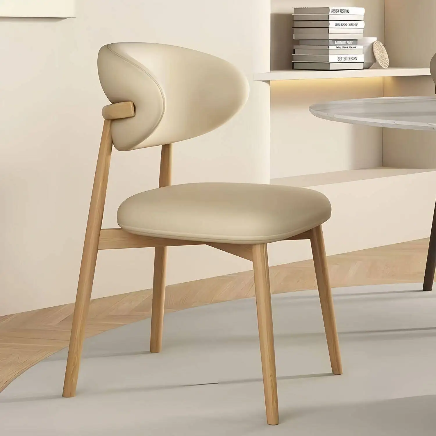 nordic-style-low-back-chair-pad-home-use-luxury-simple-casual-restaurant-hotel-dining-table-outdoor-camping-travel-gear