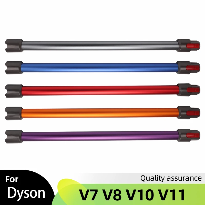 Barre droite en métal pour aspirateur Dyson V7 V8 V10 V11, barre de tuyau en métal, baguette à main, pièces de rechange, accessoires, tige d'extension