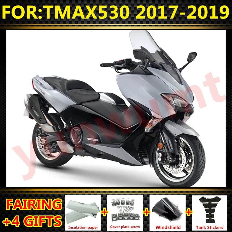 Motorcycle Injection mold fairing kit fit For TMAX530 17 18 19 T-MAX T MAX 530 TMAX 2017 2018 2019 bodywork Fairings kits set