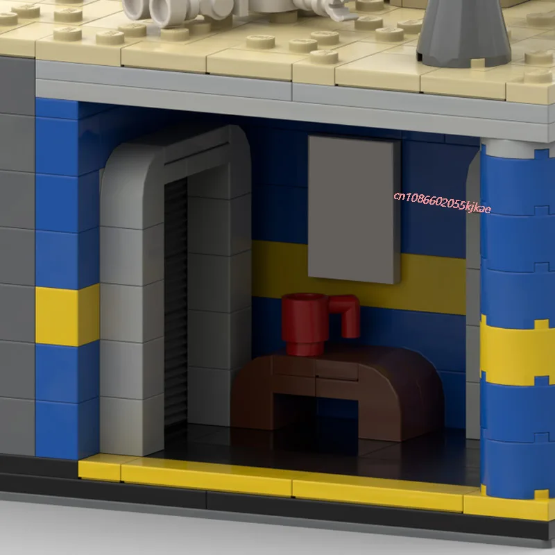 NOWY 1630 SZTUK Seria Movie Fallout Moc modułowy Fallout Nuclear Shelter Vault model DIY kreatywne pomysły ChildToy urodziny prezentowe bloki