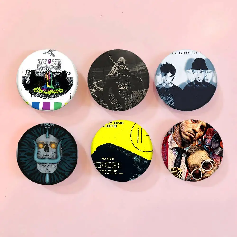 T-Twentys O-One P-الطيارين شارات صفيح لينة زر دبوس بروش شارة معدنية مخصصة مجوهرات اكسسوارات قبعة حقيبة التلبيب #6