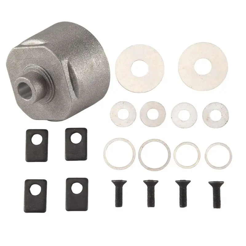 YSUN-Differential Gear Shells Kit Fit For 1/8 HPI Racing Savage XL FLUX Rovan TORLAND Brushless Truck Parts