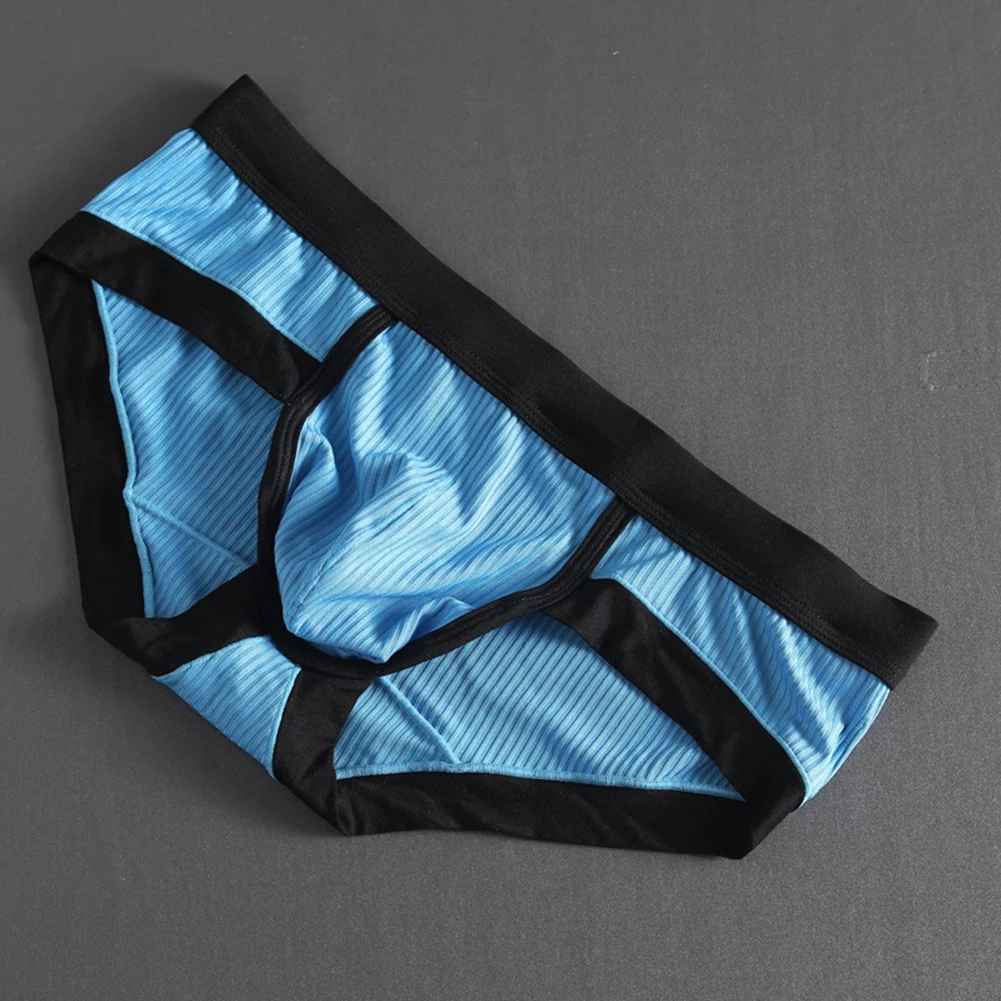 

Men Sexy Briefs Comfortable Skin-Friendly Panties Sexy Low-Rise Crotch Bulge Pouch Underpants Underwear Buttocks Lift Lingerie