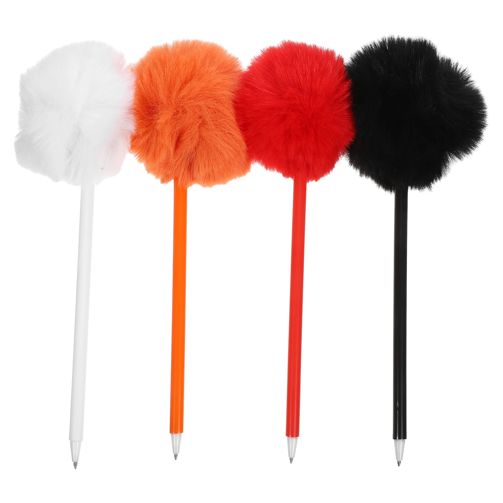 

4 Pcs Unzip The Account Cartoon Press Pressure Ballpoint Pen Cute Pens Kawaii Novelty Ball-point Student