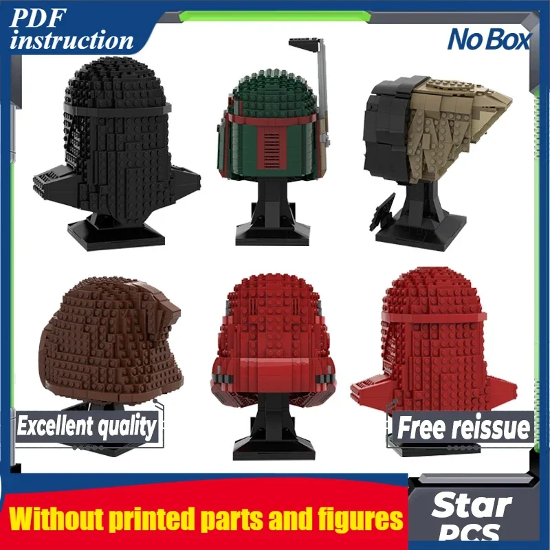 

Star Movie Model Moc Building Bricks Empire Helmet Collection Technology Modular Blocks Gifts Toys DIY Sets Assembly Christmas