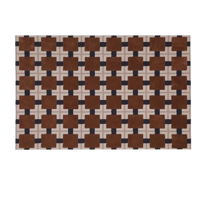 

Handmade American retro carpet, European Nanyang style, medieval, living room wool pad