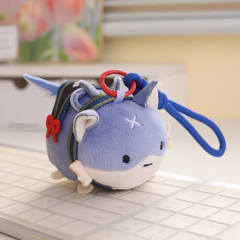 

10 см милая плюшевая игрушка «Охотник за монстрами» из мультфильма Мизуцунэ ‌ Плюшевые плюшевые куклы Bubble Dragon, кавайная сумка, очаровательный плюшевый брелок для девочки