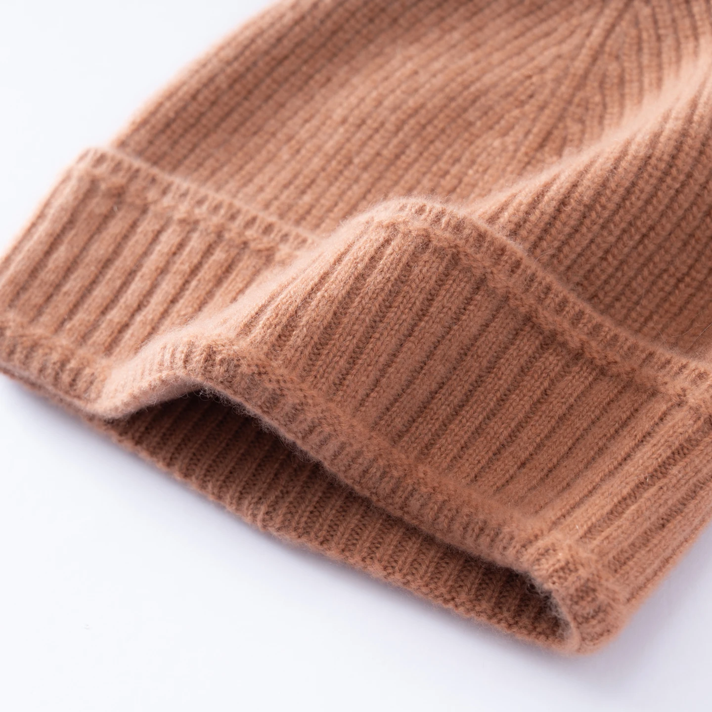 Quality Cashmere Knitted Hats For Women/Men Outdoor Causal Winter Hat Fashion Ribbed Cuffed Beanies Unisex Solid Color Warm Cap