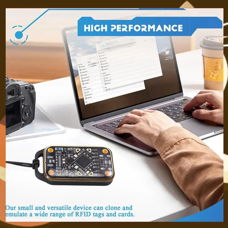 

Hot Chameleon Ultra Upgrade Smart Card Emulator 125K 13.56Mhz RFID Smart Chip Reader+5XCUID Keychain Card Decode Duplicator
