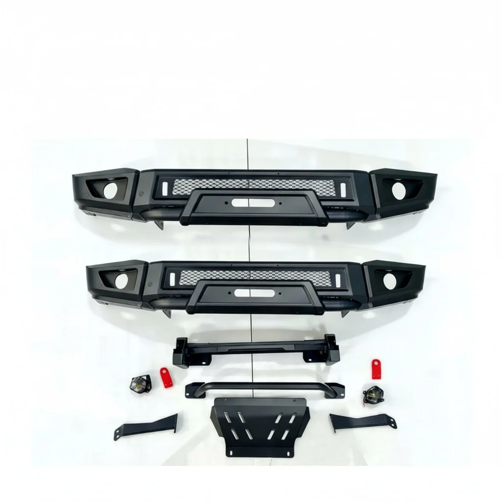 

Front Bumper Assembly, Heavy Duty Steel Off-Road Bumper With Skid Plate, For JMC Avenue And JMC DADAO 2023-2026, Body Parts