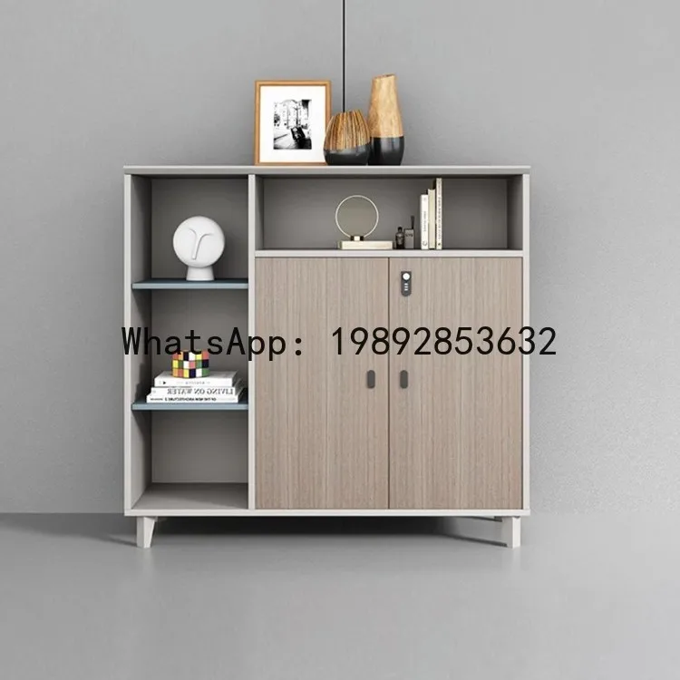 YFY File   Office Document Low  Office Storage  Simple Modern Storage  with Lock Partition