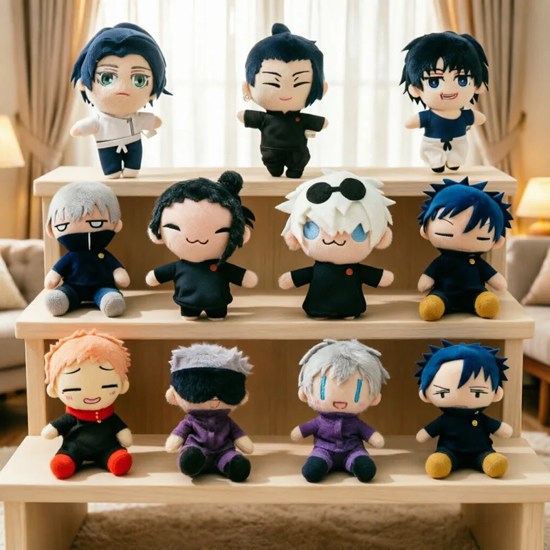 

Anime Merchandise Jujutsu Kaisen Plush Toy Gojo Satoru Doll Tiger Staff Yuren Fushiguro Megumi‌ Doll Wholesale Y2k Fashion Toys