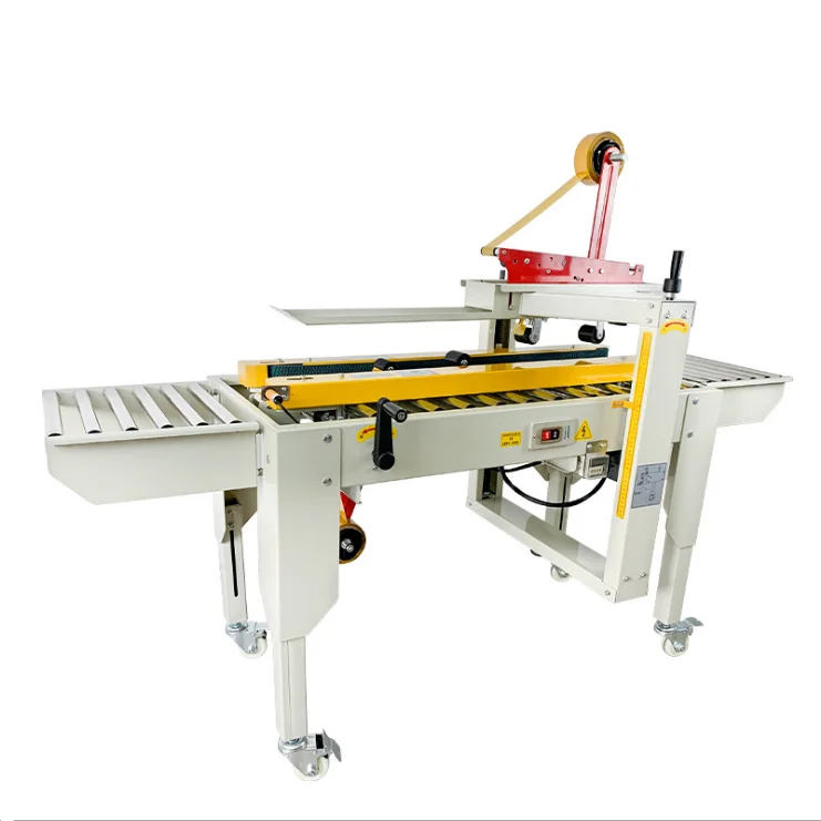 

Semi Automatic Adhesive Tape Carton Case Box Sealing Packing Machine Sealer