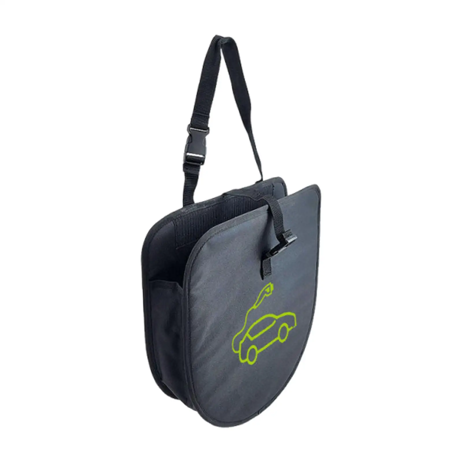 EV Charger Organizer Bag Compact Waterproof Cord Carrier with Handle for Car Trunk Storage
