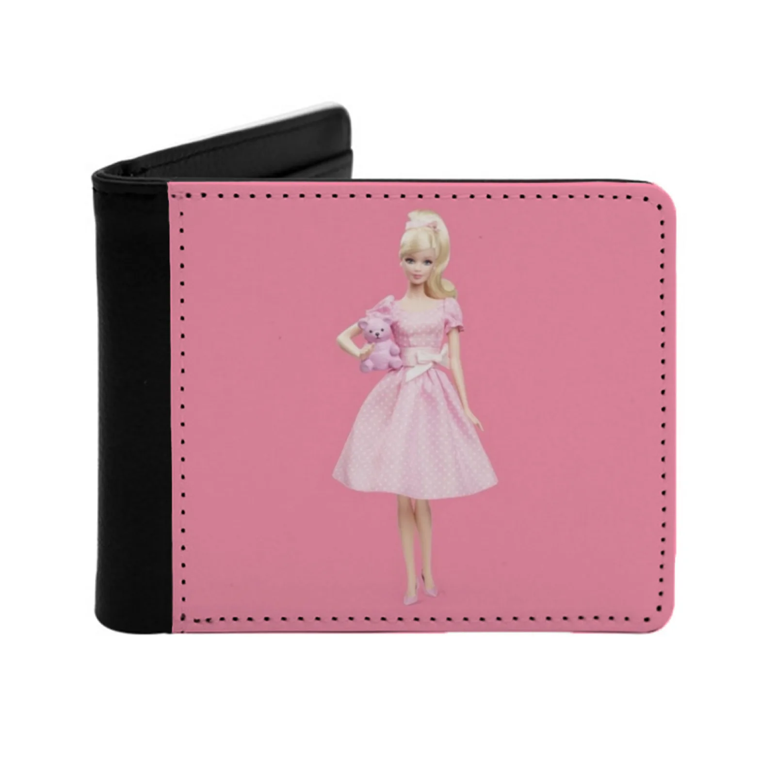 

Vintage Personalized Wallet For Men And Women Pu Leather Short Pocket Purse Vintage Housewife Personalized Print Vintage