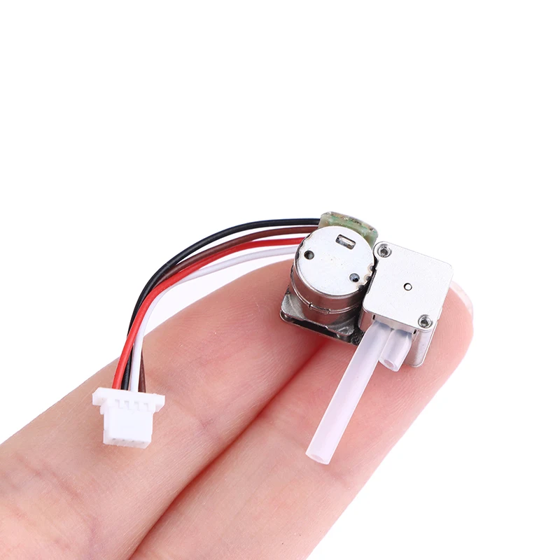 ميني دقيق كامل ميتال جير 8 مللي متر الذاتي فتيلة السائل محرك متدرج مضخة الجرعات التحكم في التدفق مضخة تمعجية #1