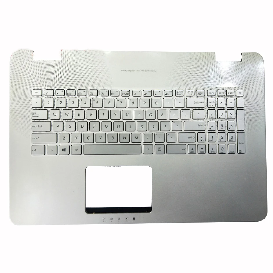 

New US standard Laptop palmrest Keyboard for ASUS N751 N751J G771 G771JW GL771JM GL771JW With backlight with cover C