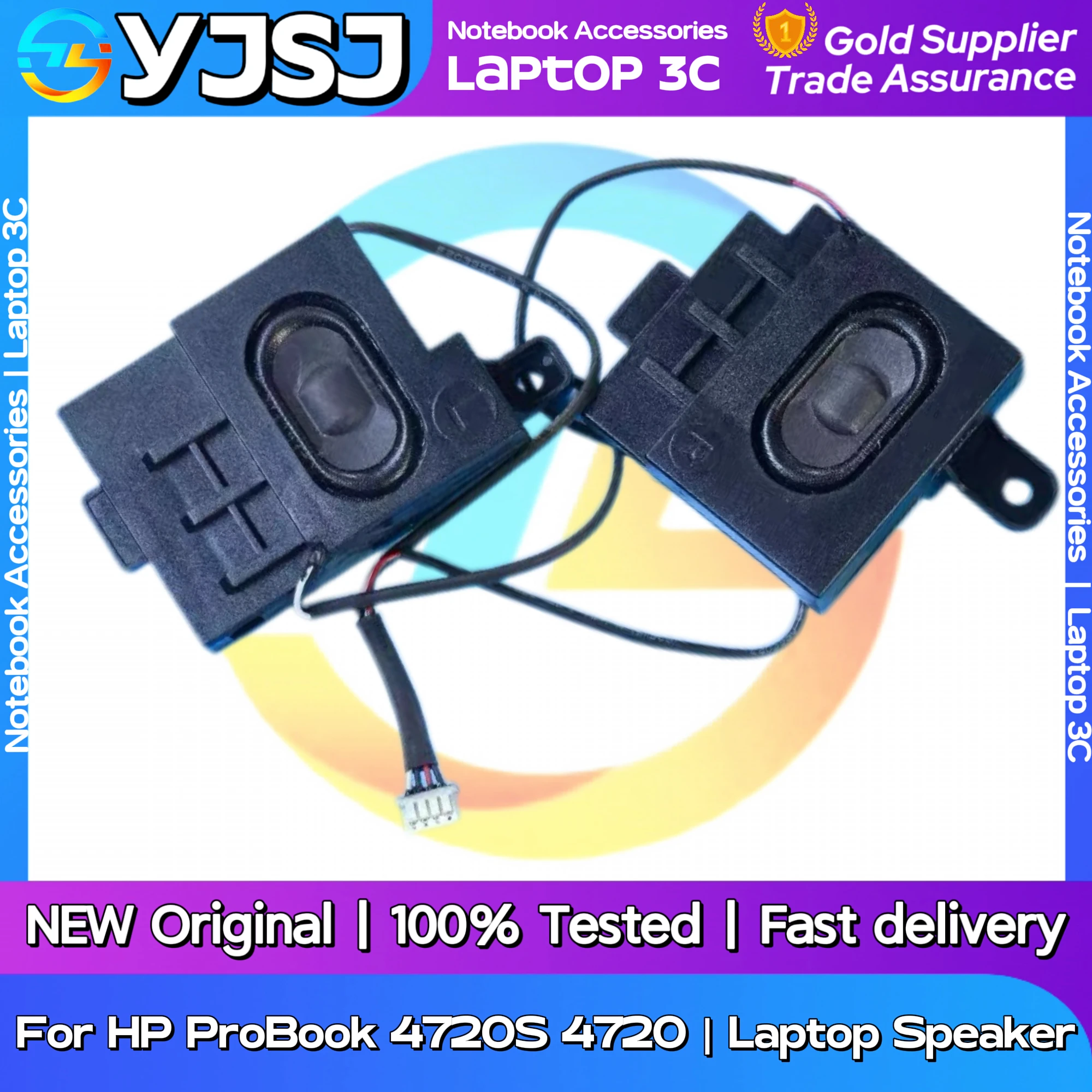New Original Laptop Notebook Audio Speaker For HP ProBook 4720S 4720 Built-in Speaker Horn Audio