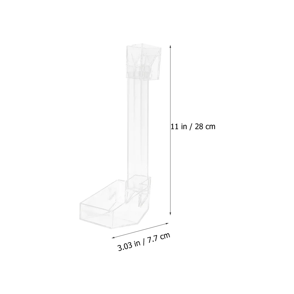 

Acrylic Shrimp Feeder Tube Wear-Resistant Durable Fish Aquarium Supplies Easy Install Clean Convenient Feeding Dish