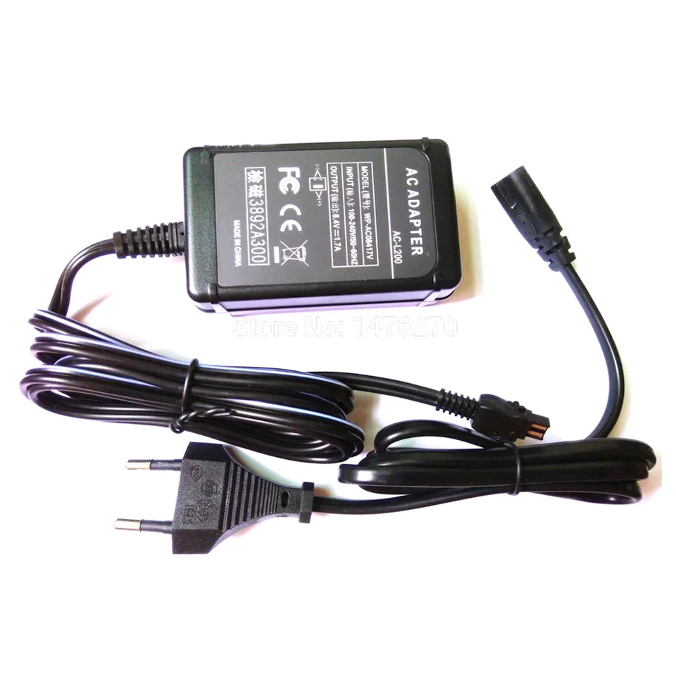 AC-L200 L200B L200C L200D 電源アダプタ充電器供給ソニー DCR-UX5 DCR