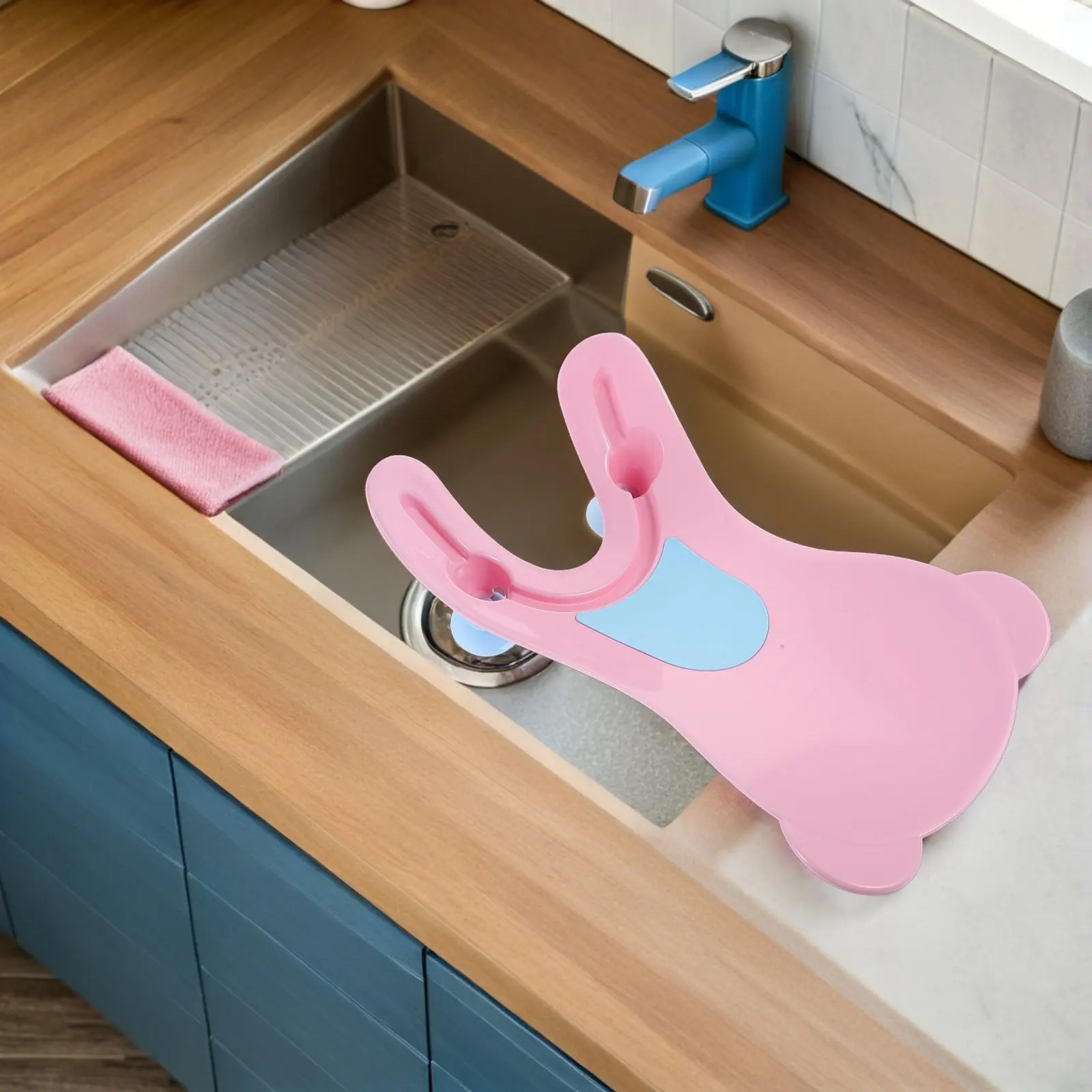 

Baby Bathtub Chair Adjustable Infant Bath Seat Nonslip Suction Base For Easy Cleaning - Baby Bath Support For Newborns