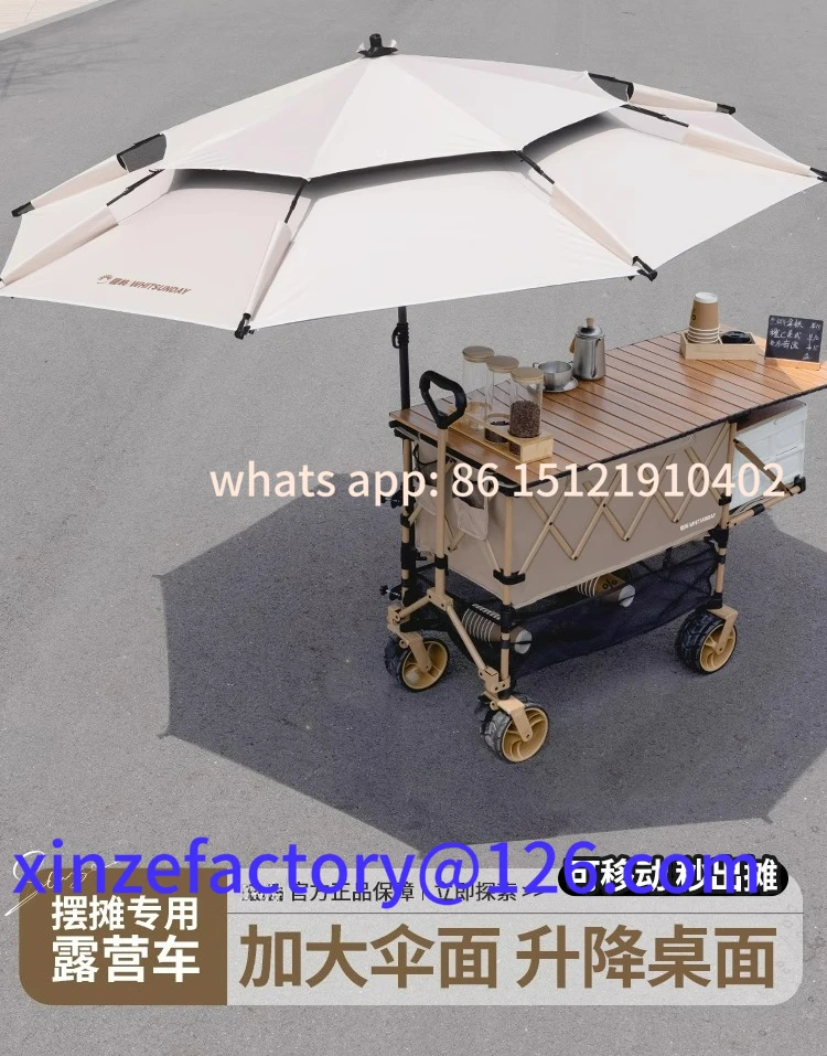 

Be suitable for outdoor folding camper stall customizable
