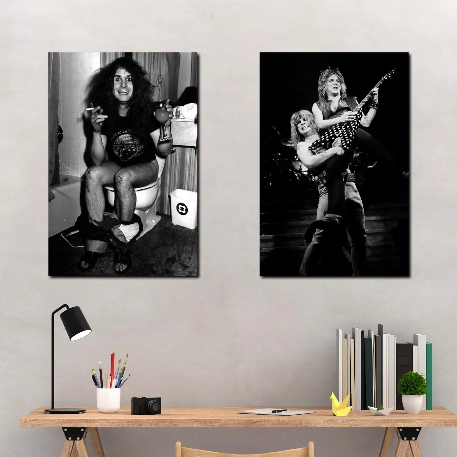 

Ozzy Osbourne Band Singer Canvas Art Poster and Wall Art Picture Print Modern Family bedroom Decor Posters