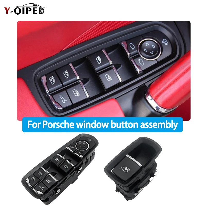 For Porsche Cayenne 92A/958 2011-2017 Panamera 970 Macan 95B Window Regulator Door Switch Assembly Push Buttons Accessories