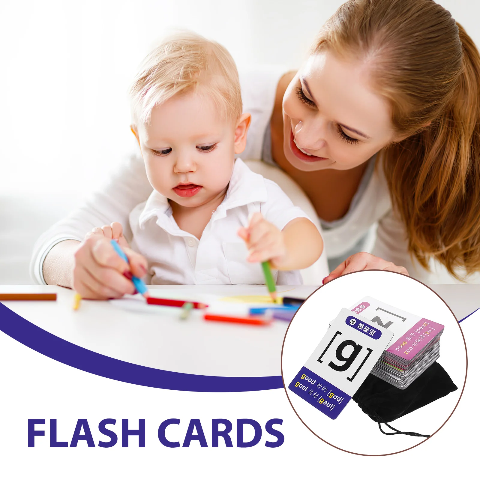 48 pezzi di simboli fonetici magnetici flashcard portatili per i più piccoli giochi di apprendimento delle lingue dell'asilo giocattolo per l'apprendimento del bambino