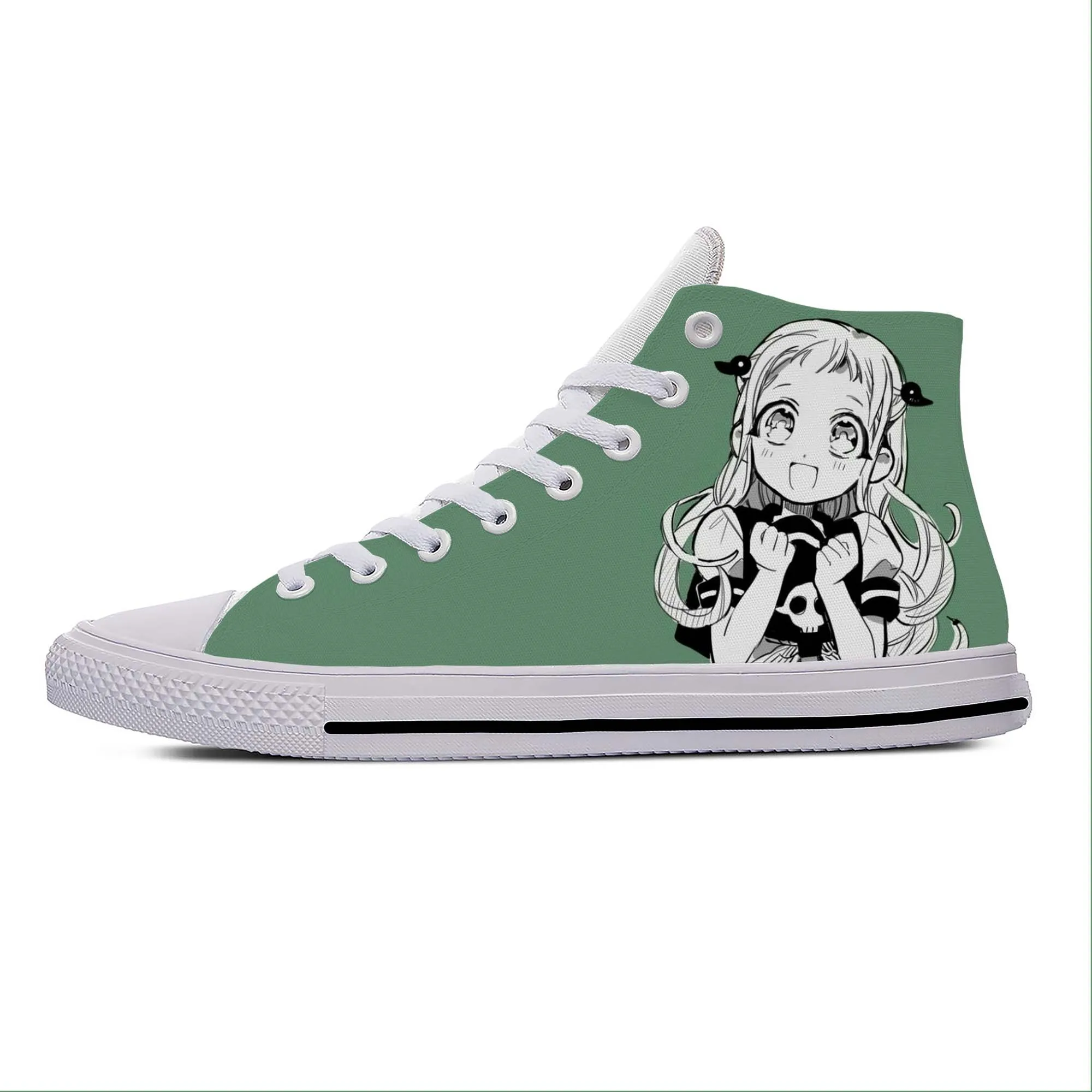 Anime Manga Toilet Bound Hanako Kun Yashiro Nene Casual Cloth Shoes High Top Lightweight Breathable 3D Print Men Women Sneakers