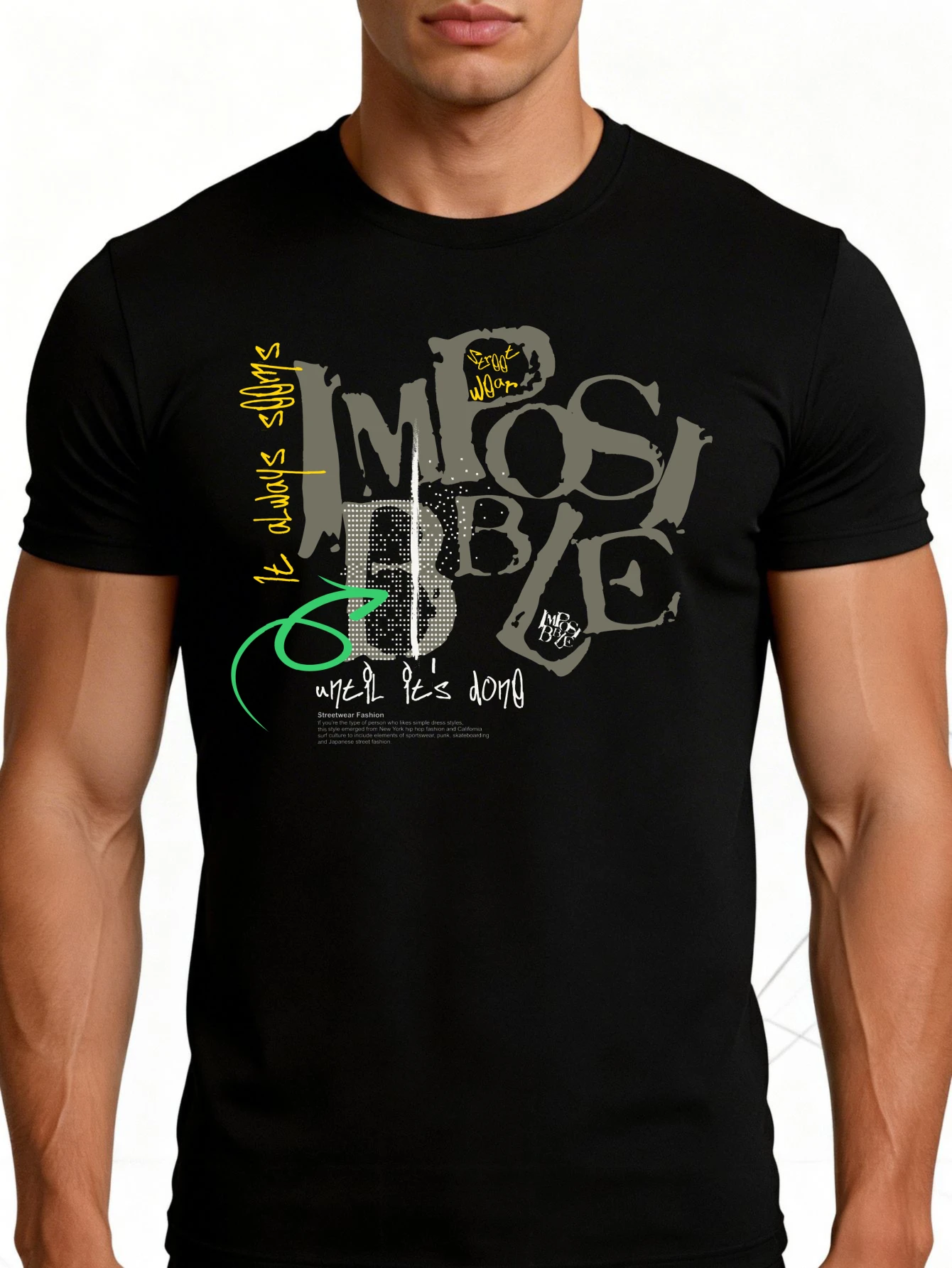 Men's Graphic T-Shirt - Breathable, Soft, Lightweight - Most Baze Always Suffers When He's Doing His Work - Retro Fun Graphic Casual Short Sleeve Summer Top, Gift for Him