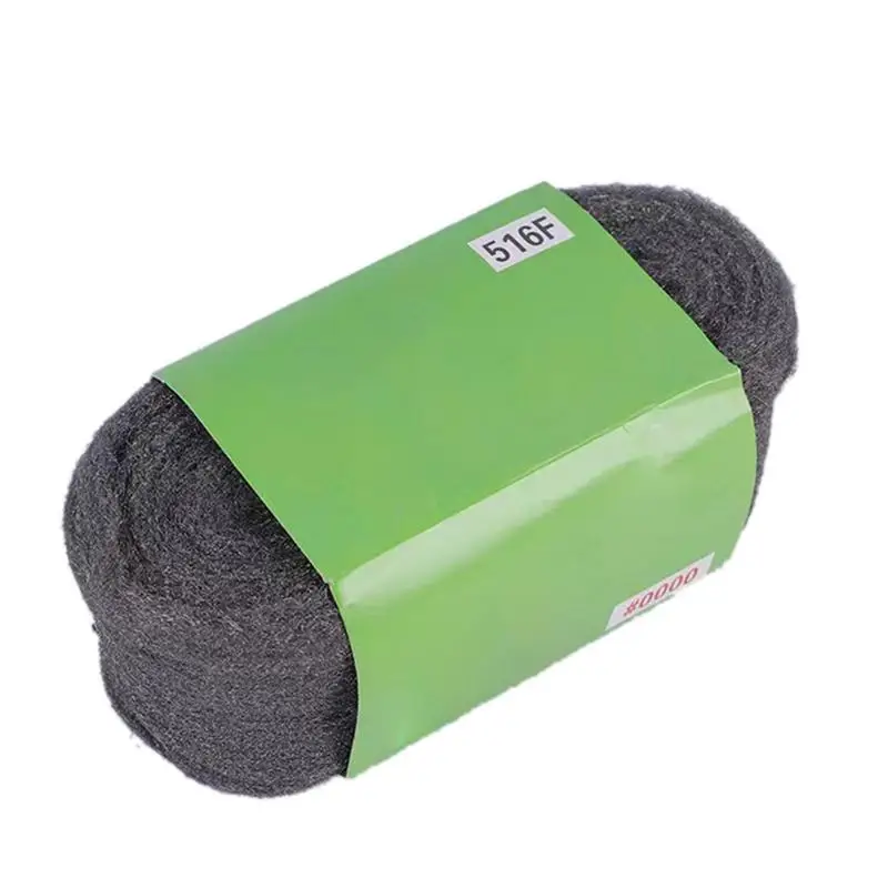 Fine Steel Wool Scouring Cleaning Pads Metal Strands Low Dust No Noise Hardware Cloth For Buffing Polishing Removing