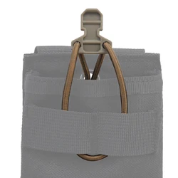 Tactical Nylon Pull Tab Elastic Shock Cord Retainer Fast Draw Elastic Retention Straps For Magazine Pouch Airsoft Vest