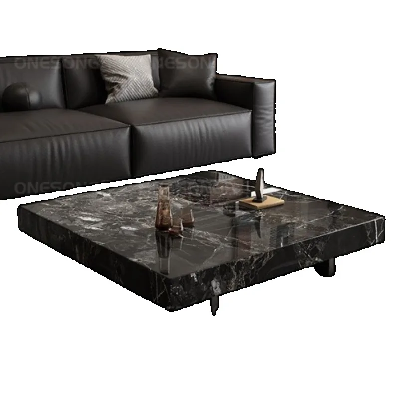 Meja Kopi Minimalis Jepang Unik, Meja Kopi Estetis untuk Lantai, Meja Pajangan Minimalis, Perabot Rumah Tangga