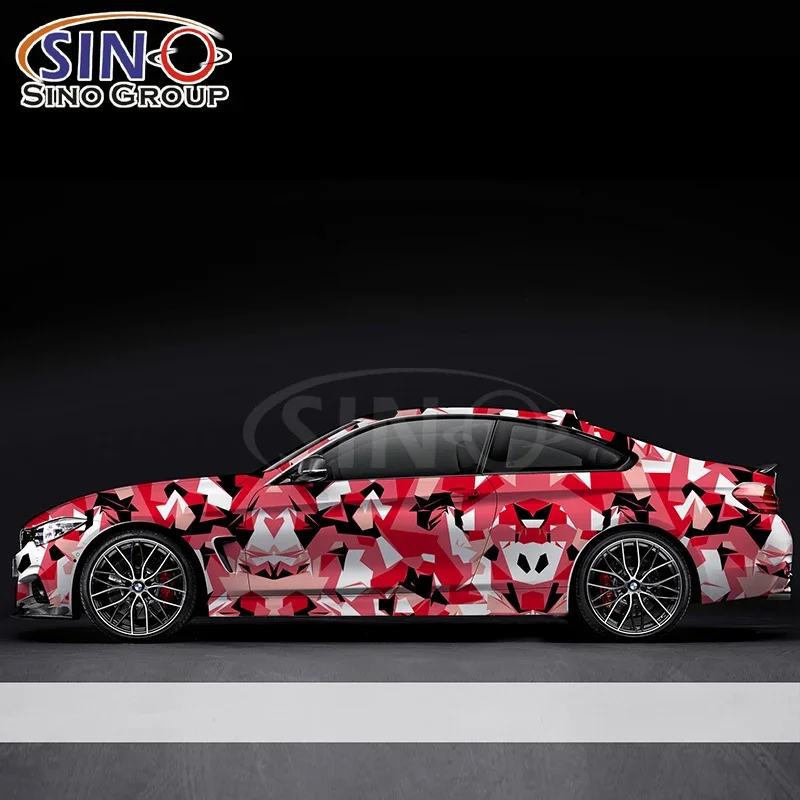 

Car Wrapping Paper Roll Waterproof Camouflage Sticker Film