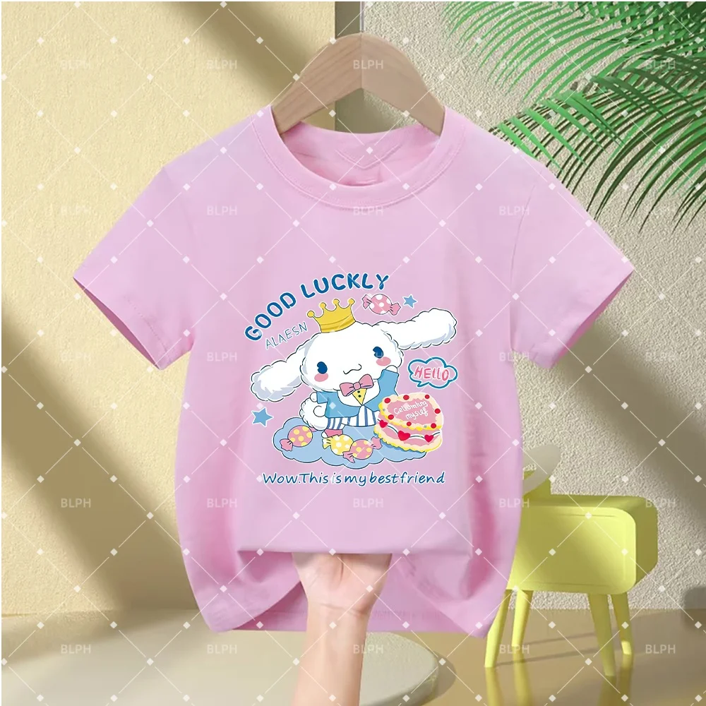 

Детская футболка с милым мультяшным рисунком кролика от Zara Kids, дизайн "Good Luckily Alaesn", идеально подходит для малышей, восторг! Это моя вещь!