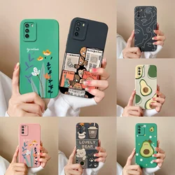 Fun Case For Xiaomi Poco M3 Pro Cute Soft Smooth Liquid Silicone Full Protection Anti Choc Phone Cover For Poco M 3 M3Pro Shell