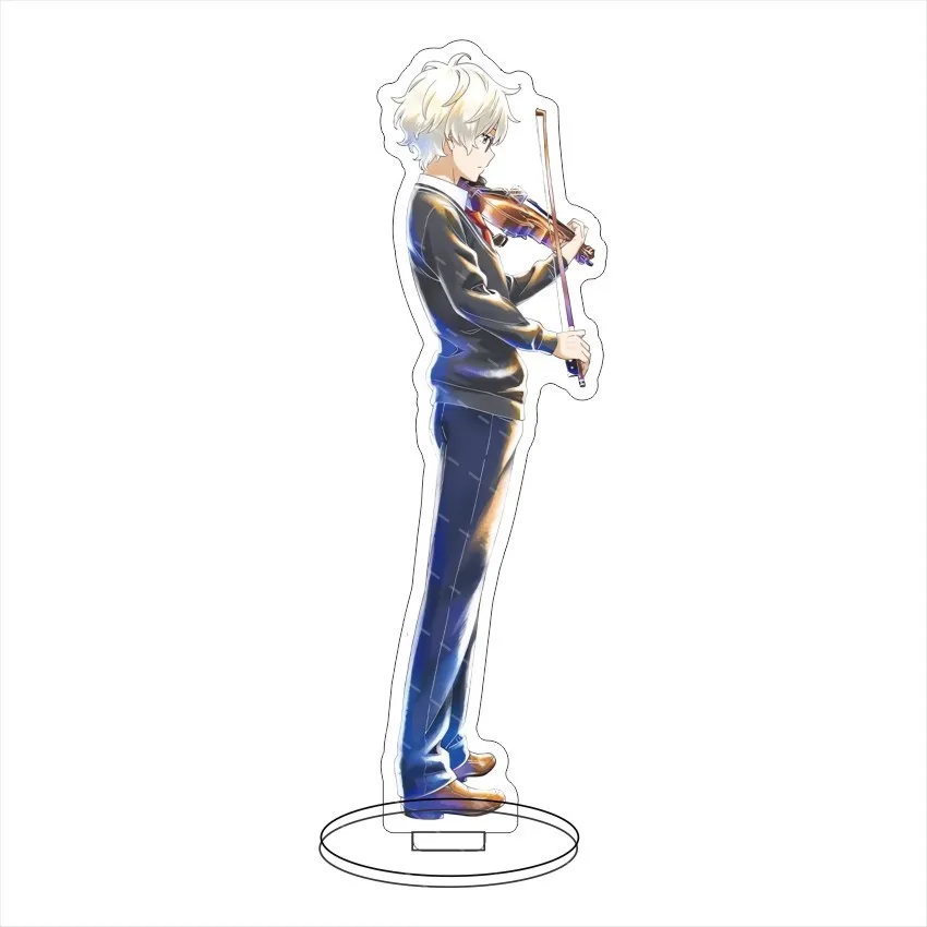 16CM Anime Blue Orchestra Ritsuko Akine Hajime Aono Haru Kozakura Nao Saeki Acrylic Stand Figure Cos Ornaments Gifts view 6