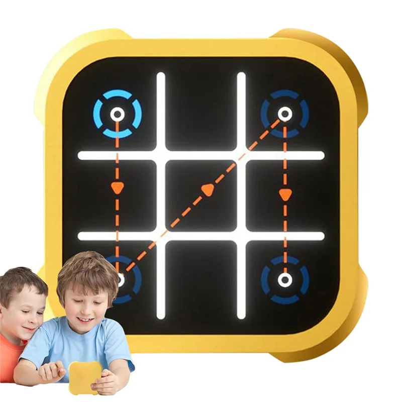 M15K-3-In-1 TIC-TAC-TOE ボルトゲーム TIC-TAC-TOE ボルトチェスパズルボードゲーム子供と大人の誕生日プレゼント、2パック