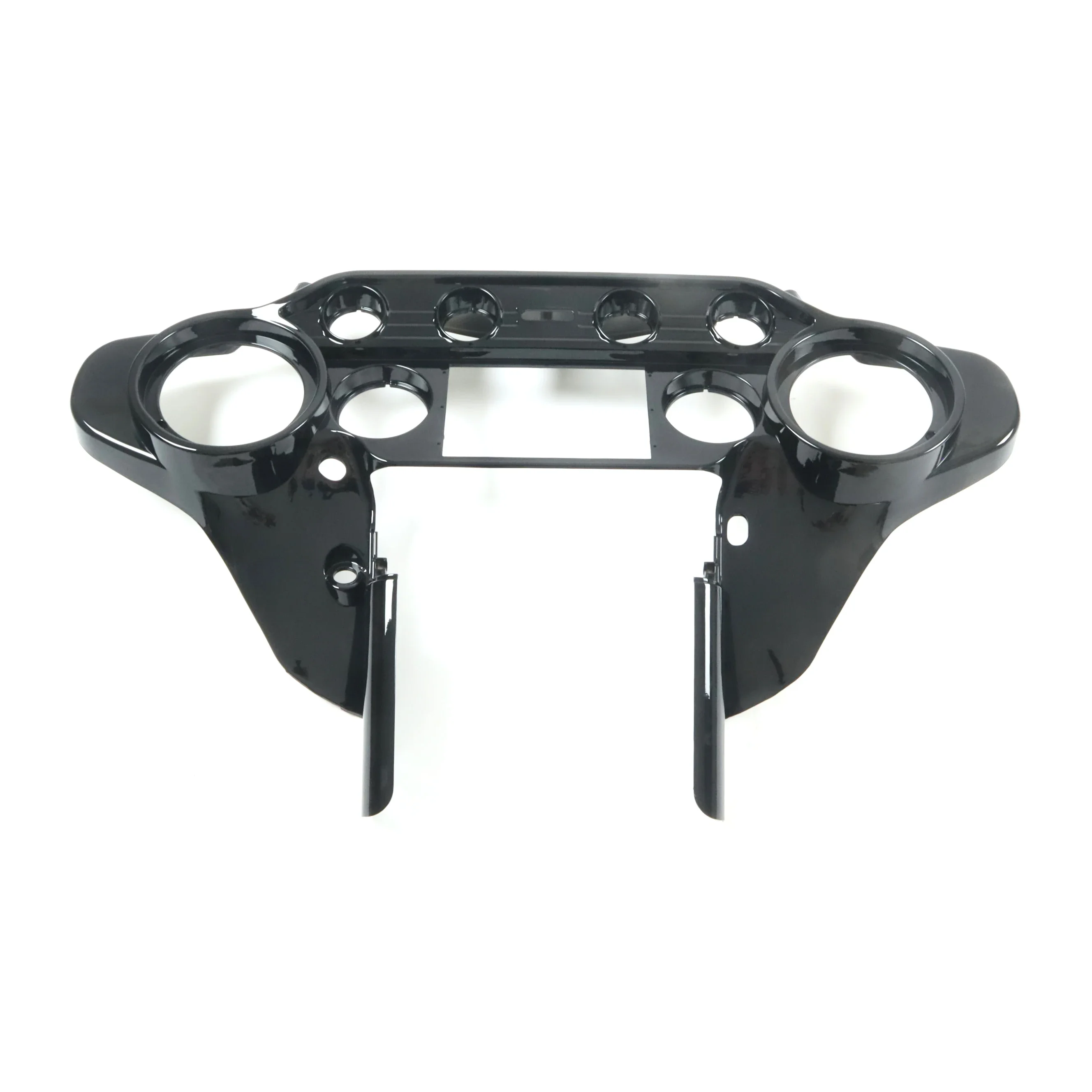 6.5 Inch Unpainted With Double Din GPS Stereo Tray For Harley 1996-2013 Speaker Inner Fairing