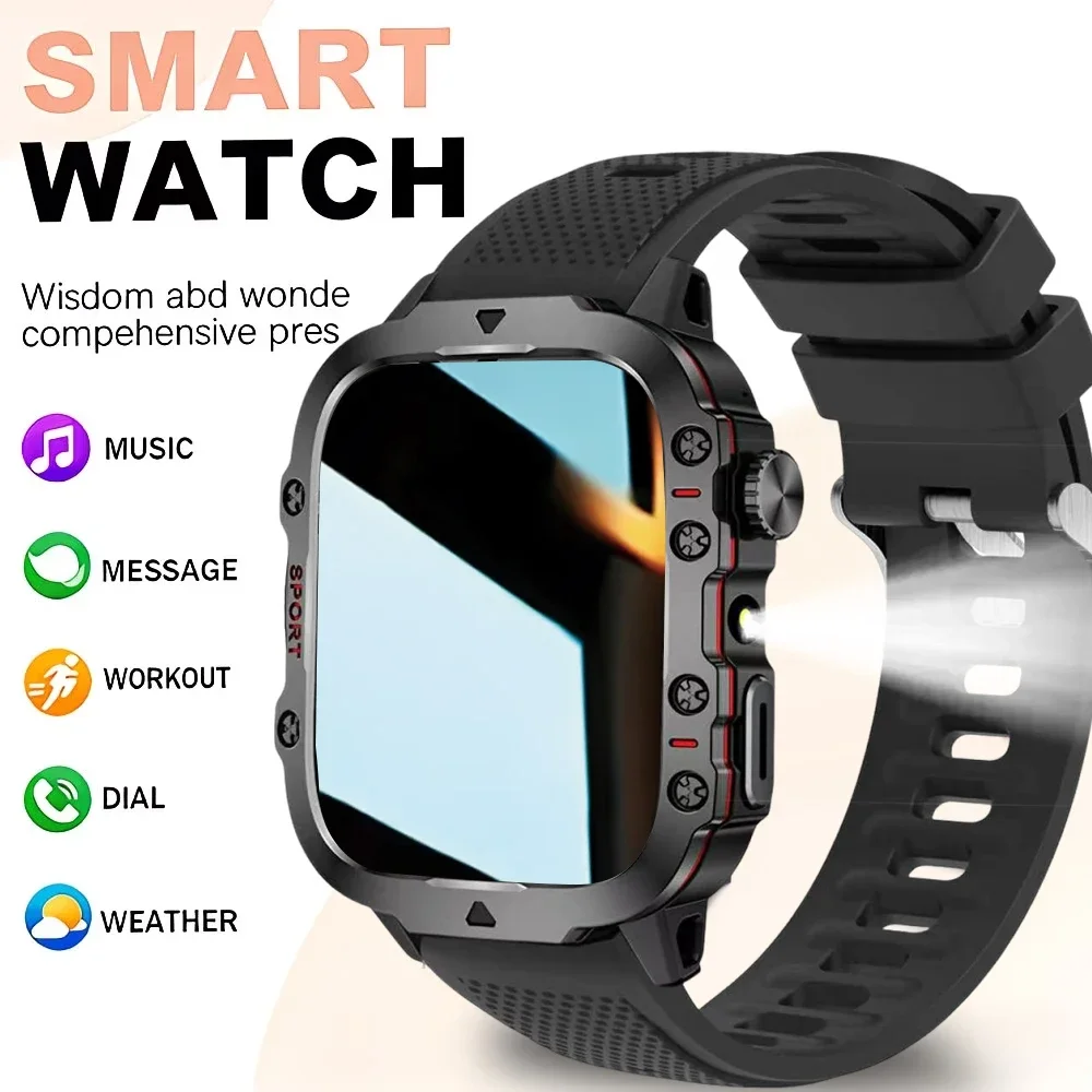 New Smartwatch, Fitness Tracker, Call Reminder/Messages/Alarm/Weather, Multi-Sport Modes, Ideal Gift for Lovers, Men'S/Women'S