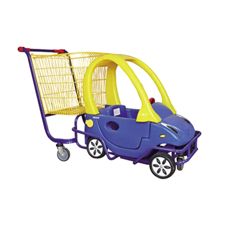 

Interesting Design Large Shopping Mall Single-Layer Trolley Toy Car Shopping Cart