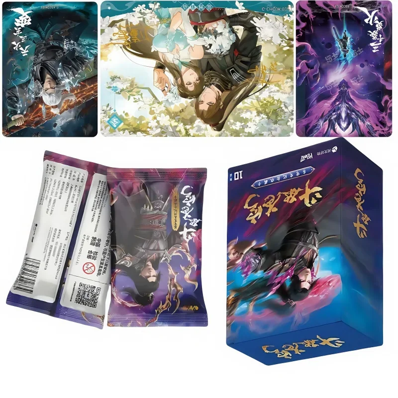 

Full Set of Dou Po Cang Qiong Cards Special Edition Bronzing Barrage Collectible Flash Cards Gifts for Children Family Birthday