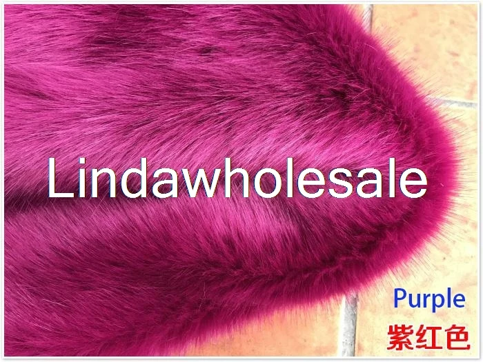 Quality pile 3-3.5cm plush fox fur,felt cloth,faux fur fabric, Carpet Decoration Materials,160cmX45cm(half yard)/pcs