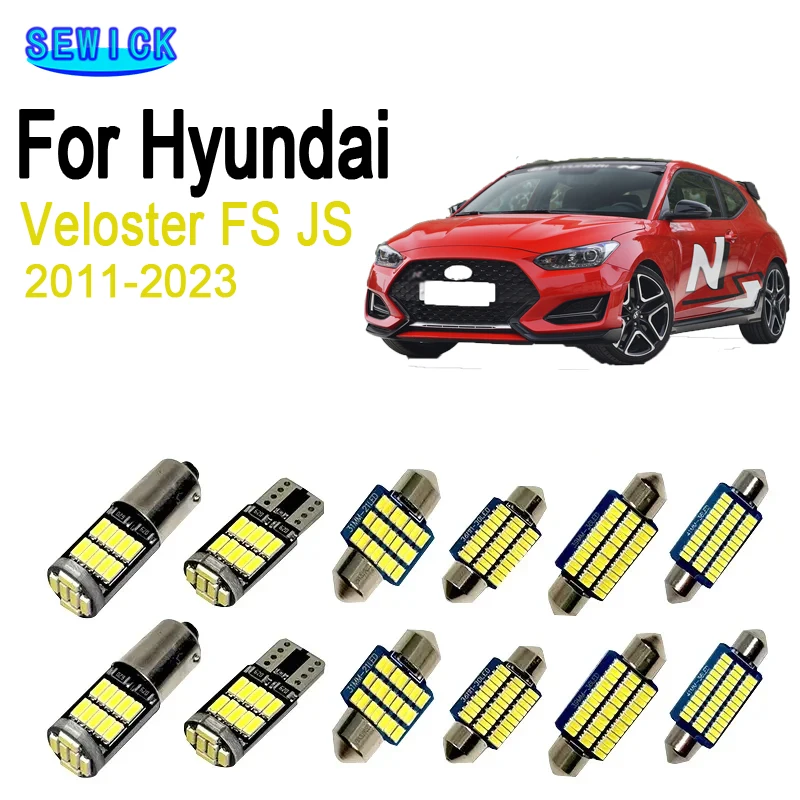 

SEWICE LED Accessories LED Bulb Interior Map Light Kit For Hyundai Veloster FS JS 2011 2012 2013 2014- 2018 2019 2020 2021 2022
